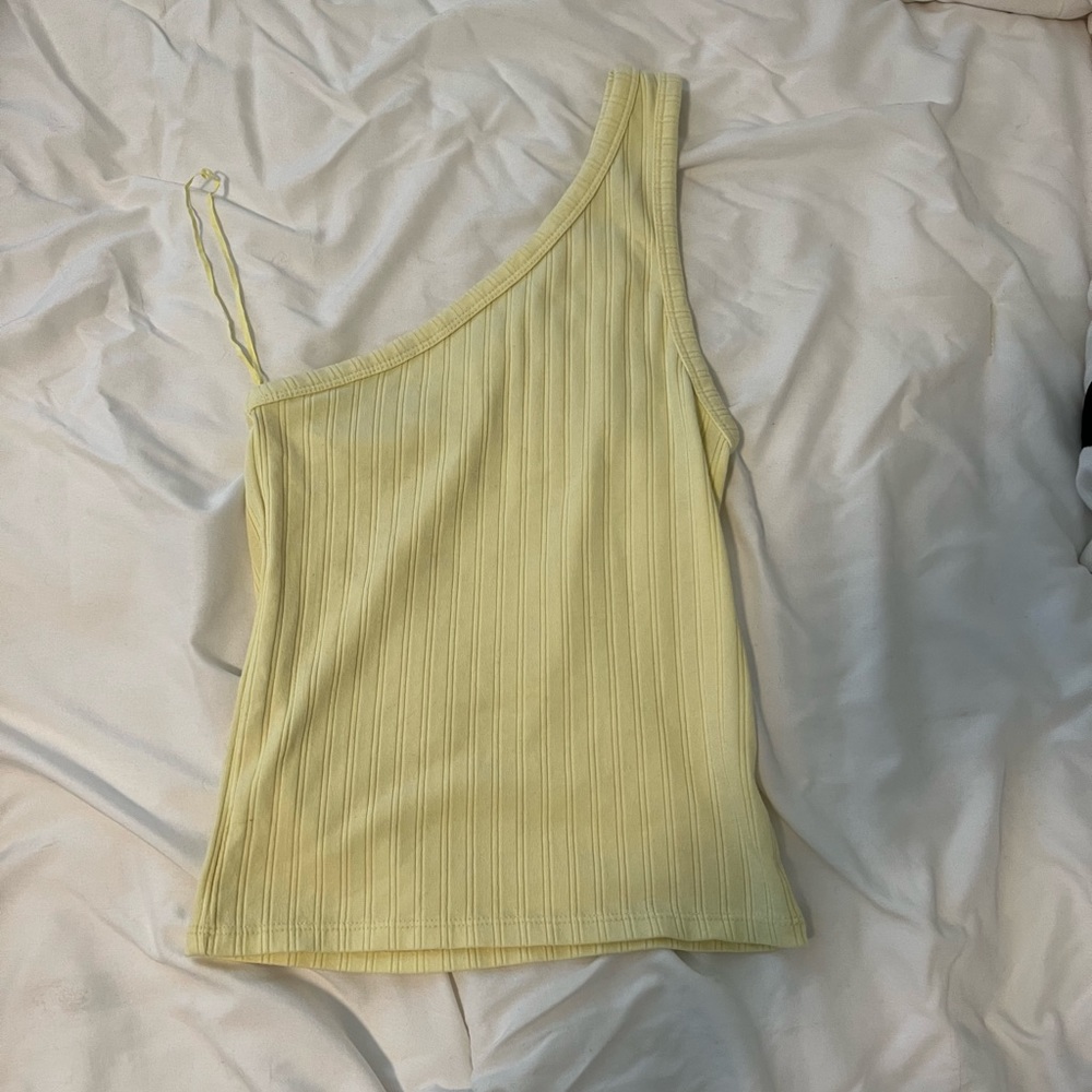 One Shoulder Tank Top
